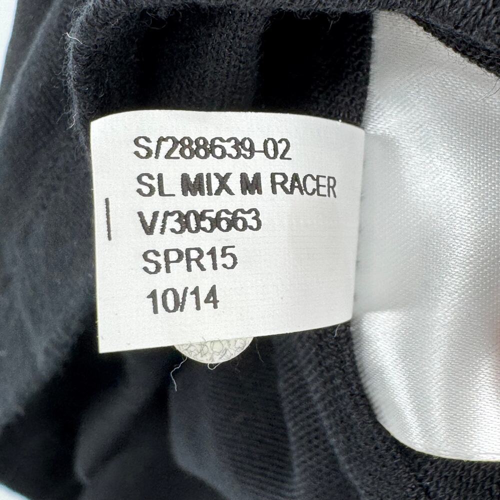 Banana Republic racer sleeveless blouse top layered mix media black small NEW - Picture 8 of 9